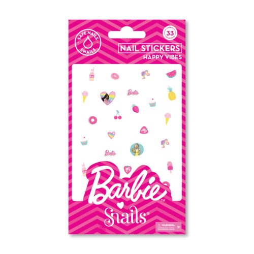 BARBIE SNAILS - HAPPY VIBES NAIL STICKER